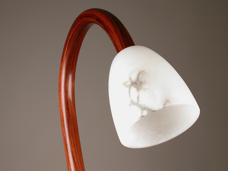 Alabaster lamp shade