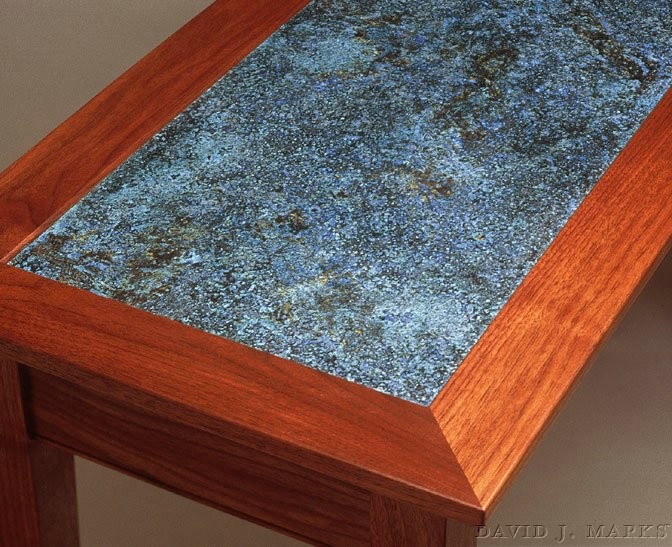 WoodWorks Episode 111 Copper Top Hall Table