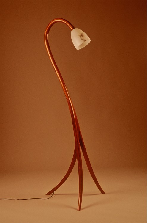 512 Contemporary Bent Laminated Lamp
