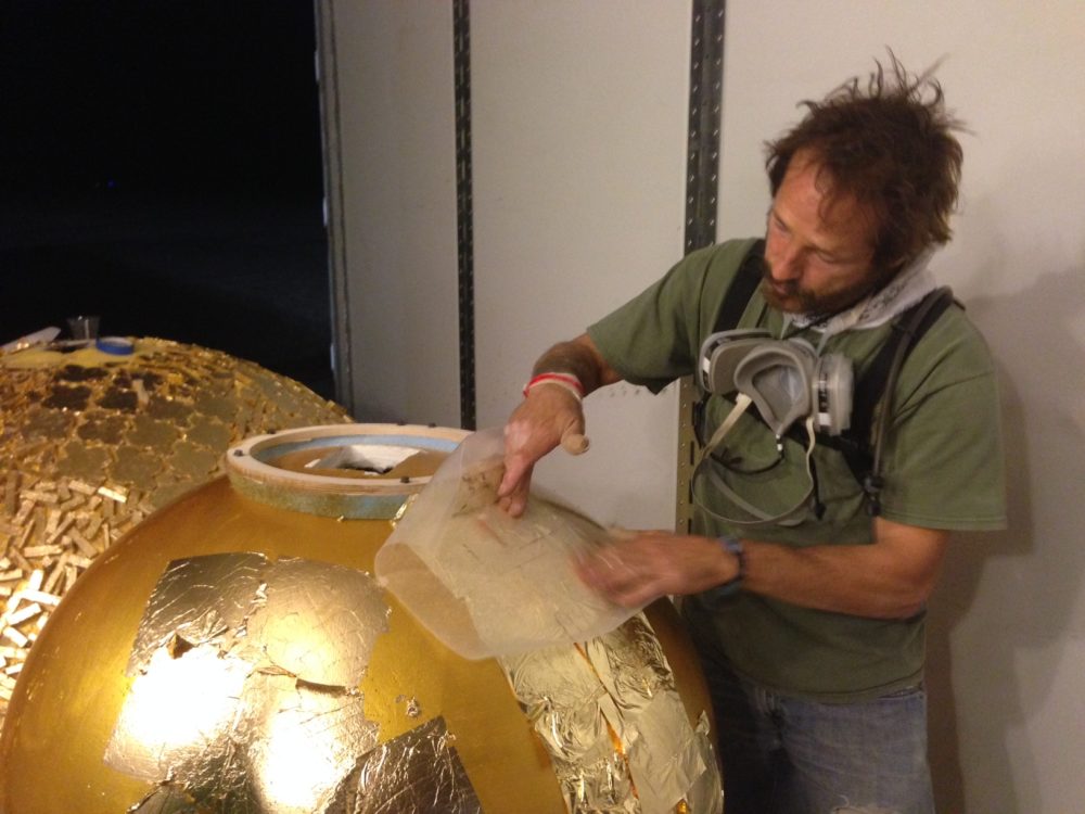 David gold leafing domes